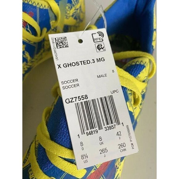 Adidas‎ X Ghosted.3 MG Marvel Cyclops MENS Size 8.5 GZ7558